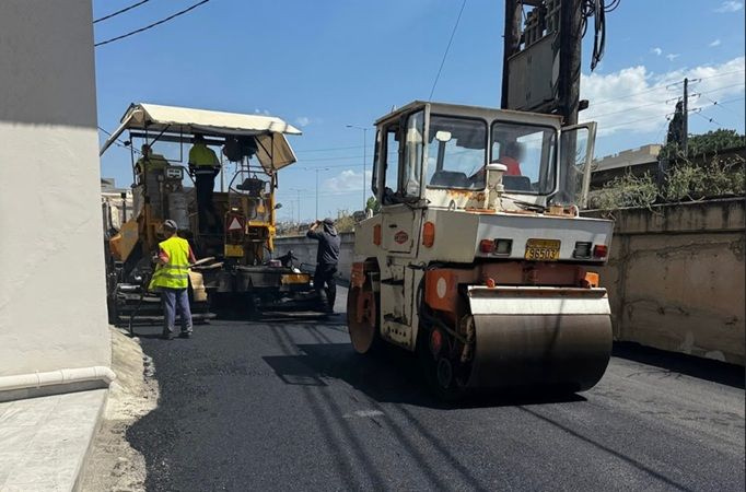 Ασφαλτοστρώσεις στην περιοχή της Θερίσου από την Τρίτη 14 Ιουλίου