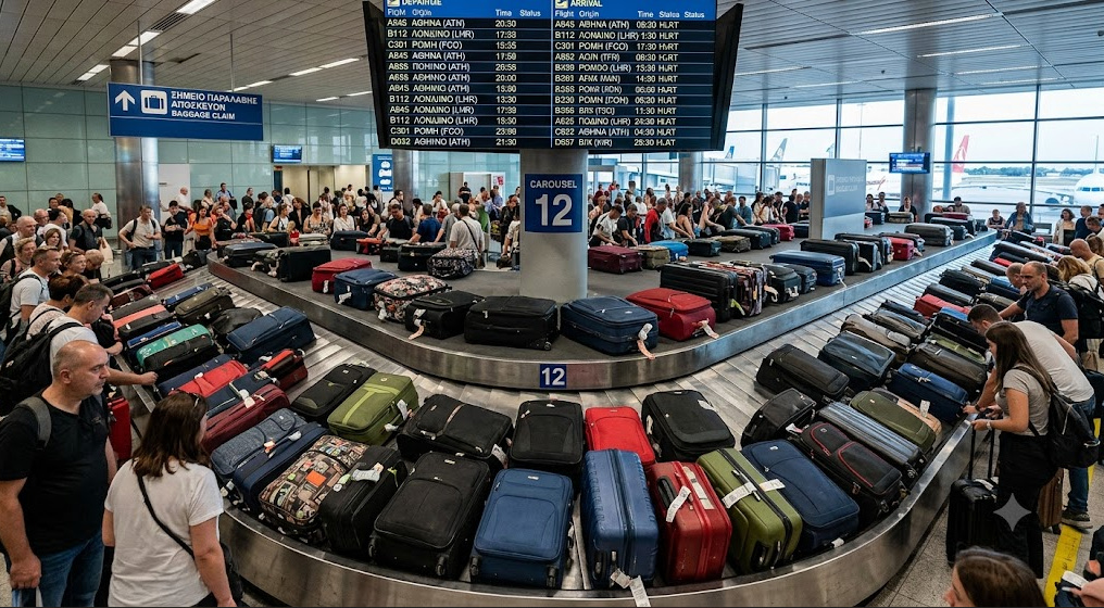 Μια πτήση ανά 1-2 λεπτά: 400 αεροπλάνα σε 24 ώρες στο αεροδρόμιο Ηρακλείου