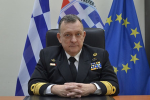 Επιχείρηση «Ασπίδες»: Καθήκοντα Force Commander ανέλαβε ο Έλληνας αντιναύαρχος Β. Γρυπάρης