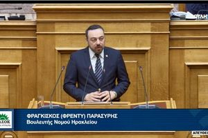 Φρ. Παρασύρης: «Να εγκριθούν τώρα τα 31 εκ. ευρώ για την ασφάλεια του οδικού άξονα Ηράκλειο – Μεσσαρά και τον Κόμβο Πανασού»