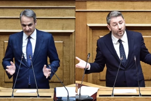 «Μετωπική» Μητσοτάκη-Ανδρουλάκη: «Είστε κατώτερος των περιστάσεων, δεν αντέχετε πολιτικά» – «Εσείς οργανώσατε πολλές εκτροπές για να παραμείνετε στην εξουσία»