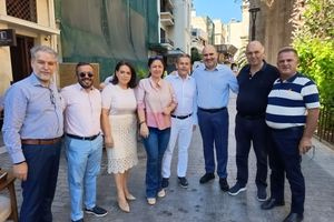 Πρωινός καφές της ΔΕΕΠ Ηρακλείου της Ν.Δ. με τον υφυπουργό Εθνικής Οικονομίας και Οικονομικών