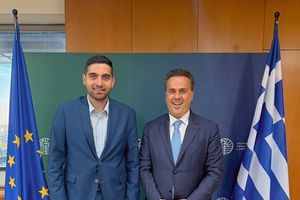Συνάντηση Κωνσταντίνου Κεφαλογιάννη με τον Υπουργό Περιβάλλοντος και Ενέργειας, Σταύρο Παπασταύρου