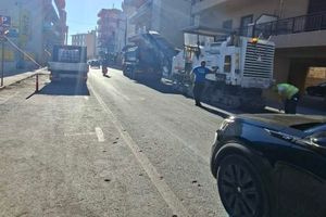 Εργασίες ασφαλτόστρωσης στην οδό Μητσοτακη – Κυκλοφοριακές ρυθμίσεις