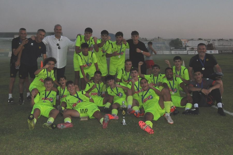 Ο Αστέρας Ρ. για 2η χρονιά τον τίτλο Youth League ΕΠΣΗ