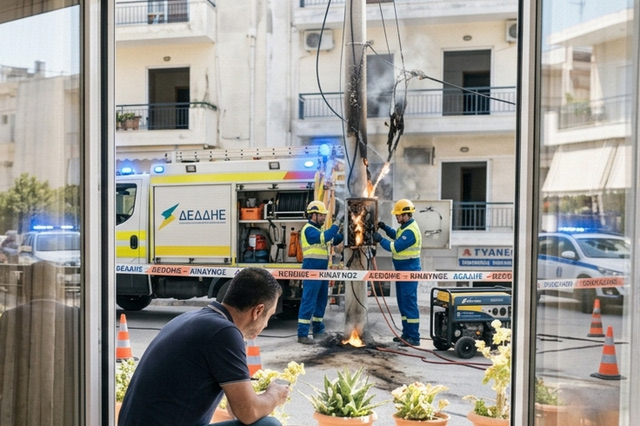 Οργή στις Μεσαμπελιές: Για 12 ώρες χωρίς ρεύμα και βλέπουμε… – “Mας λένε από τον ΔΕΔΔΗΕ ότι δεν έχουν ενημέρωση για τη βλάβη”, λένε κάτοικοι στο patris.gr
