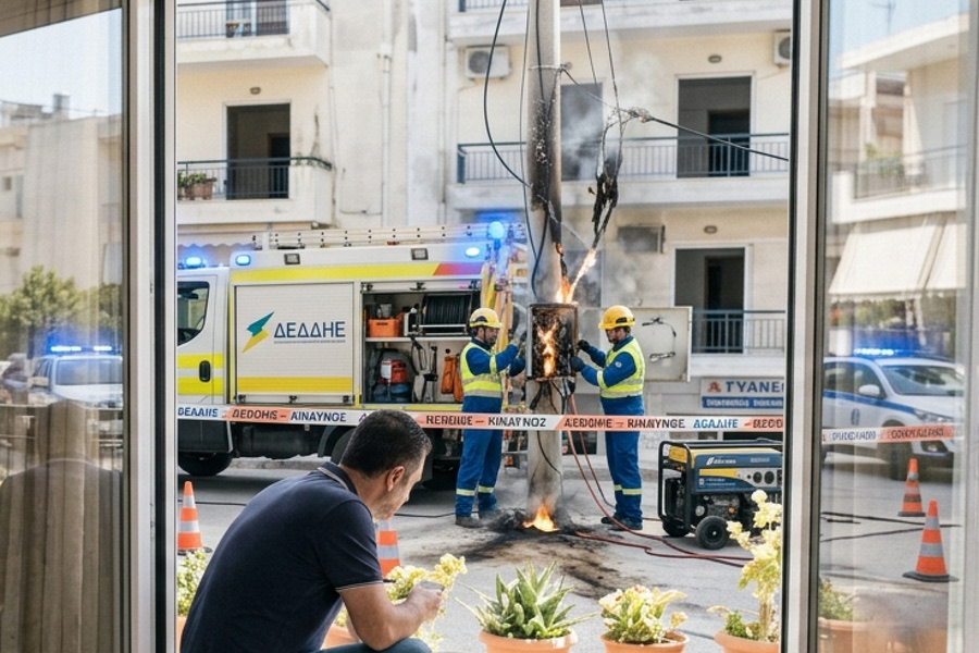 Οργή στις Μεσαμπελιές: Για 12 ώρες χωρίς ρεύμα και βλέπουμε… – “Mας λένε από τον ΔΕΔΔΗΕ ότι δεν έχουν ενημέρωση για τη βλάβη”, λένε κάτοικοι στο patris.gr