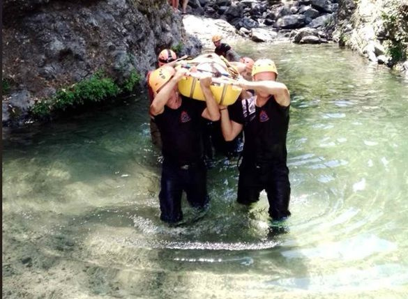 Σαμοθράκη: Επιχείρηση διάσωσης τραυματισμένης πεζοπόρου στη Γριά Βάθρα