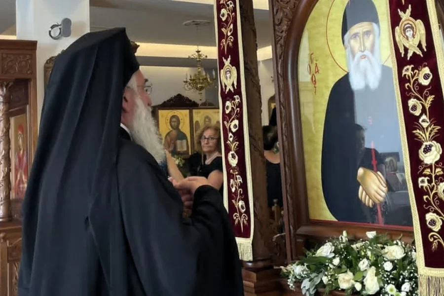 Με λαμπρότητα και ευλάβεια το πανηγύρι του Αγ. Παϊσίου στις Κάτω Γούβες – φωτογραφίες