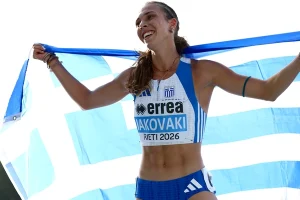 Η Ελένη Ιακωβάκη πρωταθλήτρια Ευρώπης με απίθανο ρεκόρ στο ευρωπαϊκό Κ18