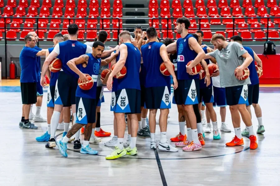 Μπάσκετ: Σήμερα με Ρουμανία η Εθνική για τα προκριματικά του MundoBasket 2027