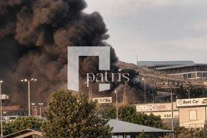 Αεροδρόμιο Ηρακλείου: Πανικός από φωτιά σε λεωφορείο του ΚΤΕΛ – Οι φλόγες έκαψαν και το κιόσκι (vid)