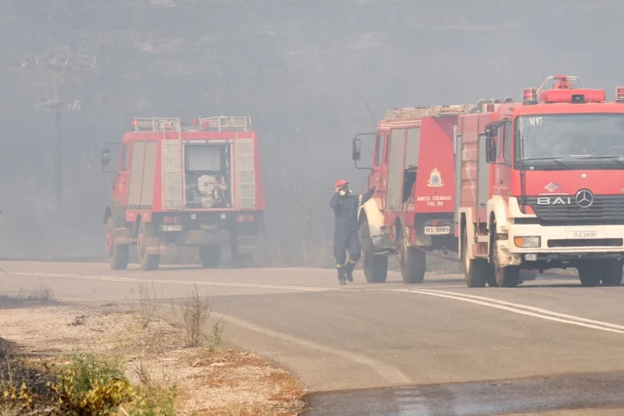 Νεκρός από παθολογικά αίτια αξιωματικός της Πυροσβεστικής που επιχειρούσε στο μέτωπο του Γυθείου