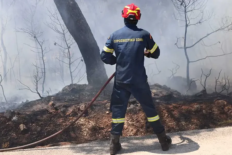 Θεσσαλονίκη: Μήνυμα ενημέρωσης από το 112 για τη φωτιά στη Νεοχωρούδα Ωραιοκάστρου