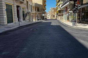 Ολοκληρώθηκαν τα έργα στην οδό Γιαμαλάκη