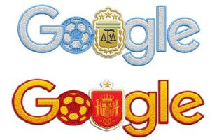 Google Doodle για τον τελικό του Μουντιάλ 2026: Στα χρώματα Αργεντινής και Ισπανίας η αρχική σελίδα