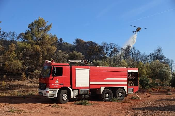 Πυρκαγιές: Η κατάσταση στη Μυτιλήνη