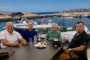 Ν. Αντωνακάκης: Συνάντηση με τον Πρόεδρο Λ.Τ. Ηρακλείου, Γ. Βαρδαβά για την αξιοποίηση του  λιμενίσκου στις Γούρνες.