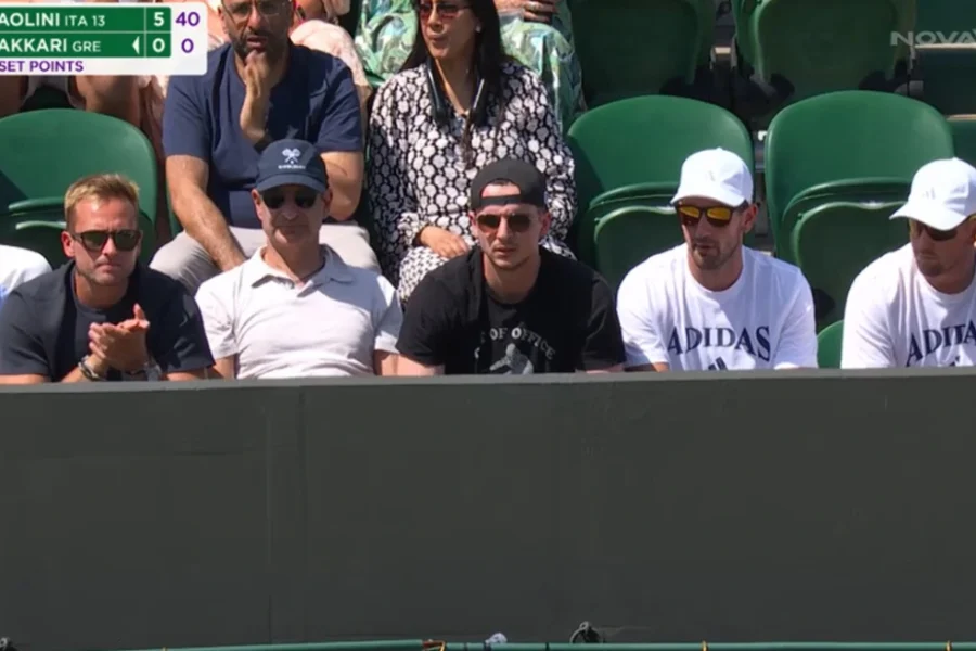 Wimbledon: Στο πλευρό της Σάκκαρη ο πρωθυπουργός