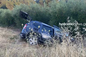 Τρεις οι νεκροί από το σφοδρό τροχαίο στη Χαλκιδική: Κατέληξε και ο πατέρας της οικογένειας μετά την σύζυγο και το βρέφος τους