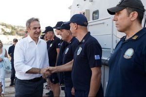 Κυριάκος Μητσοτάκης από το Αγαθονήσι: Οι νησιώτες μας αισθάνονται ασφαλείς