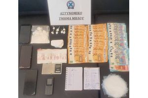 Συνελήφθη 34χρονος στη Μήλο για διακίνηση κοκαΐνης