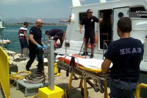 Γυναίκα τραυματίστηκε σοβαρά στα πόδια από προπέλα σκάφους στις Σπέτσες