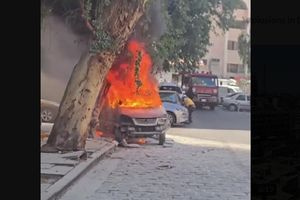 Τρόμος στη Δαμασκό: Εκρήξεις δίπλα στο ξενοδοχείο του Μακρόν – 18 τραυματίες