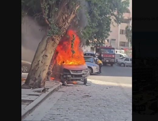 Τρόμος στη Δαμασκό: Εκρήξεις δίπλα στο ξενοδοχείο του Μακρόν – 18 τραυματίες