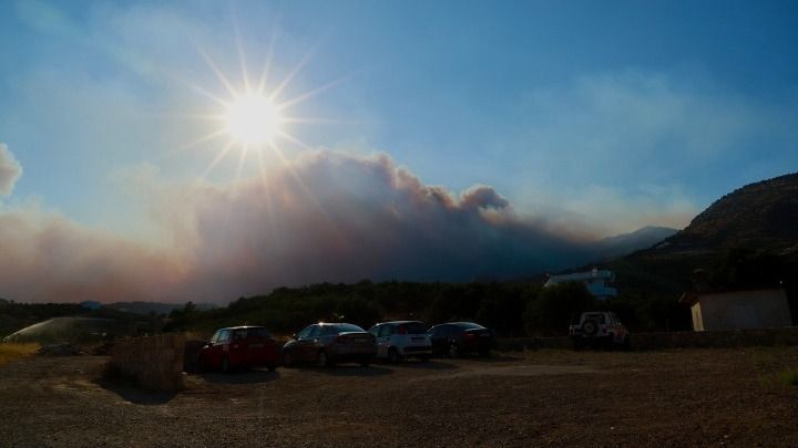 Ενεργοποιήθηκε η Υπηρεσία Copernicus για τη χαρτογράφηση των πληγεισών περιοχών από την πυρκαγιά στο Ρέθυμνο
