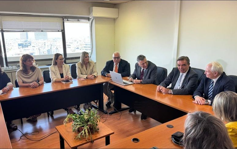 Επίσκεψη του Υπουργού Αγροτικής Ανάπτυξης και Τροφίμων Μαργαρίτη Σχοινά στον ΕΦΕΤ
