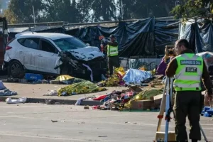 Λουτρό αίματος στη Χιλή: Αυτοκίνητο έπεσε σε πλήθος σκοτώνοντας 6 ανθρώπους