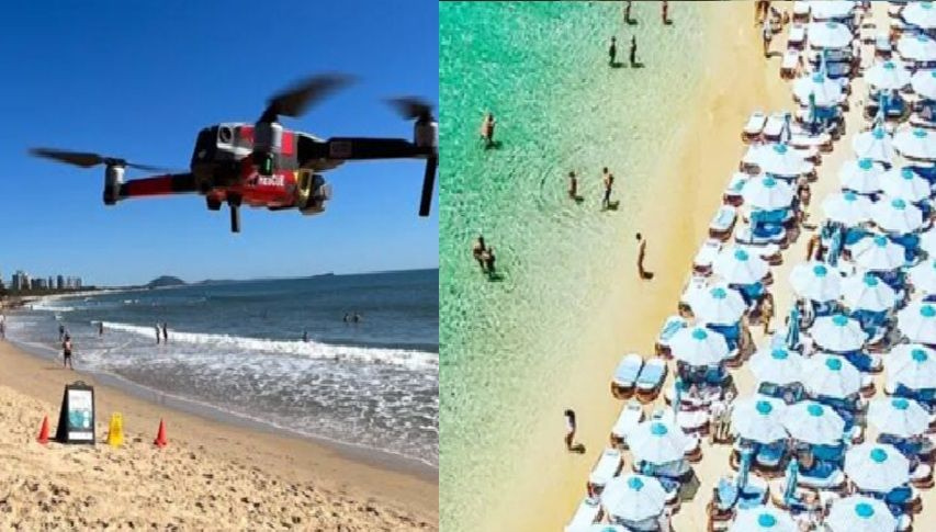 Μπαράζ ελέγχων από αέρος: Τα drones της Κτηματικής «κλειδώνουν» τις αυθαίρετες ξαπλώστρες σε πάνω από 300 παραλίες