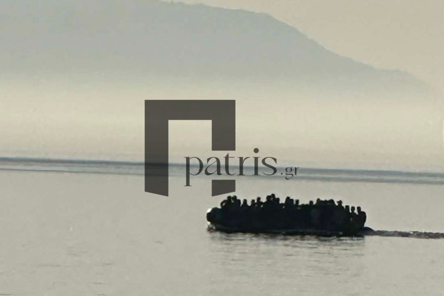 “Απόβαση” μεταναστών με φουσκωτό στην Παλαιόχωρα