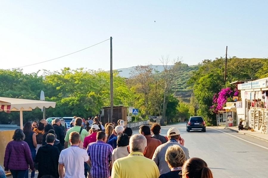 Αλλάζει ο δρόμος από Φορτέτσα ως Κνωσό: Νέοι κόμβοι, πεζοδρόμιο και ίσως να χωρέσει και… ποδηλατόδρομος