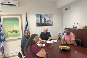 Υπογραφή της σύμβασης του έργου «Ολοκλήρωση ασφαλτόστρωσης της οδού προς την Ιερά Μονή Αγίου Αντωνίου Άρβης του Δήμου Βιάννου»
