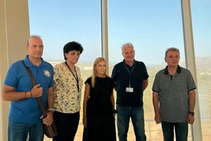 Επίσκεψη της Σέβης Βολουδάκη στο νέο Πύργο Ελέγχου του αεροδρομίου Χανίων «Ιωάννης Δασκαλογιάννης»