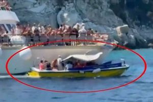 Βίντεο ντοκουμέντο από την σύγκρουση δύο τουριστικών σκαφών στους Αντίπαξους