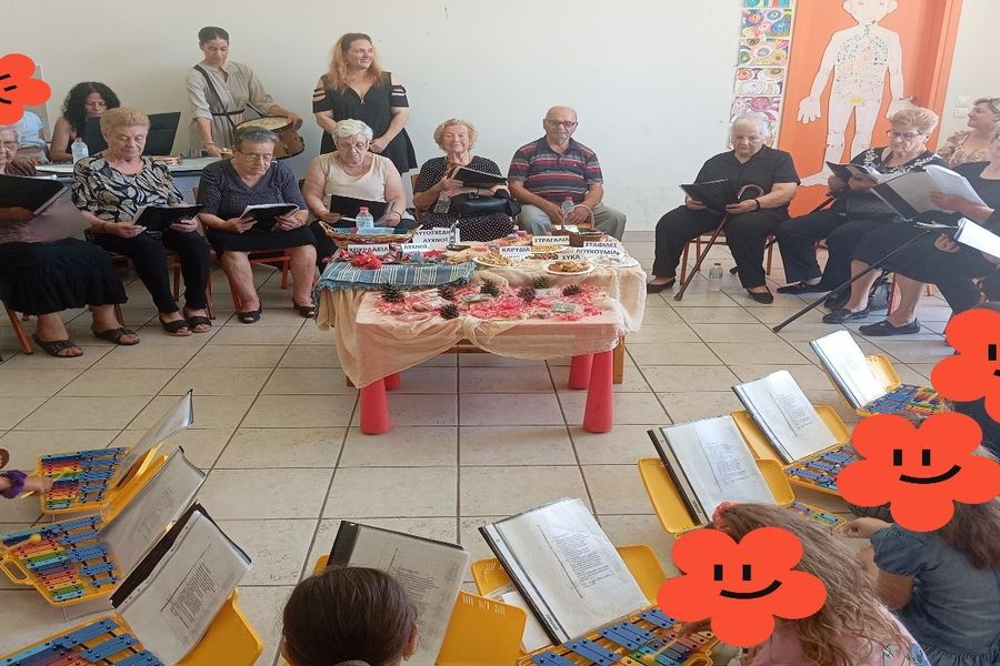 Δράση για την Κρητική Βεγγέρα από τα παιδιά του ΚΔΑΠ και το ΚΗΦΗ Παλιανής