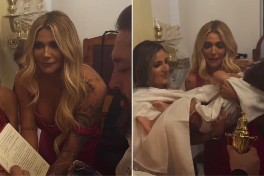 Αγγελική Ηλιάδη: Έγινε νονά στο Ρέθυμνο με μια λαμπερή εμφάνιση – Η συγκινητική ανάρτηση και το ξέφρενο πάρτι