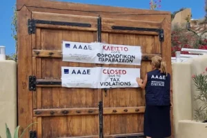 ΑΑΔΕ: 48ωρα λουκέτα και πρόστιμα σε εστιατόρια, mini market και ενοικιαζόμενα δωμάτια