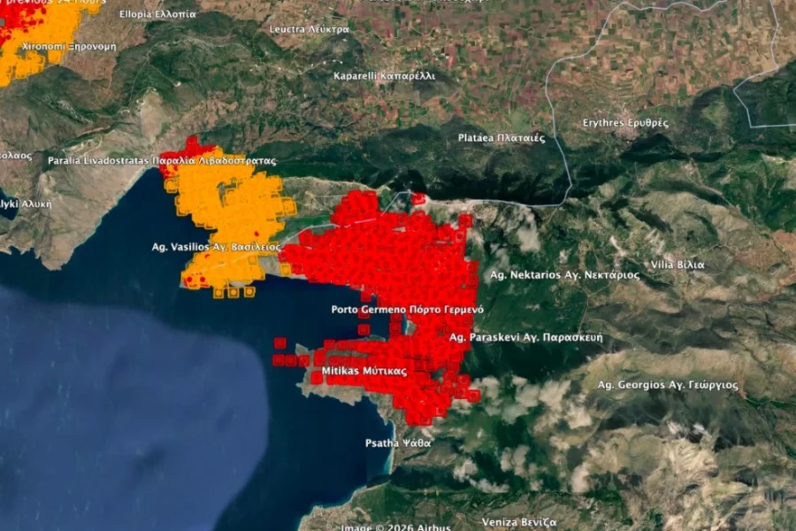«Έχουν επηρεαστεί 40.000 – 50.000 στρέμματα», λέει ο πυρομετεωρολόγος Θ.Γιάνναρος για τη φωτιά που ξεκίνησε από τη Βοιωτία