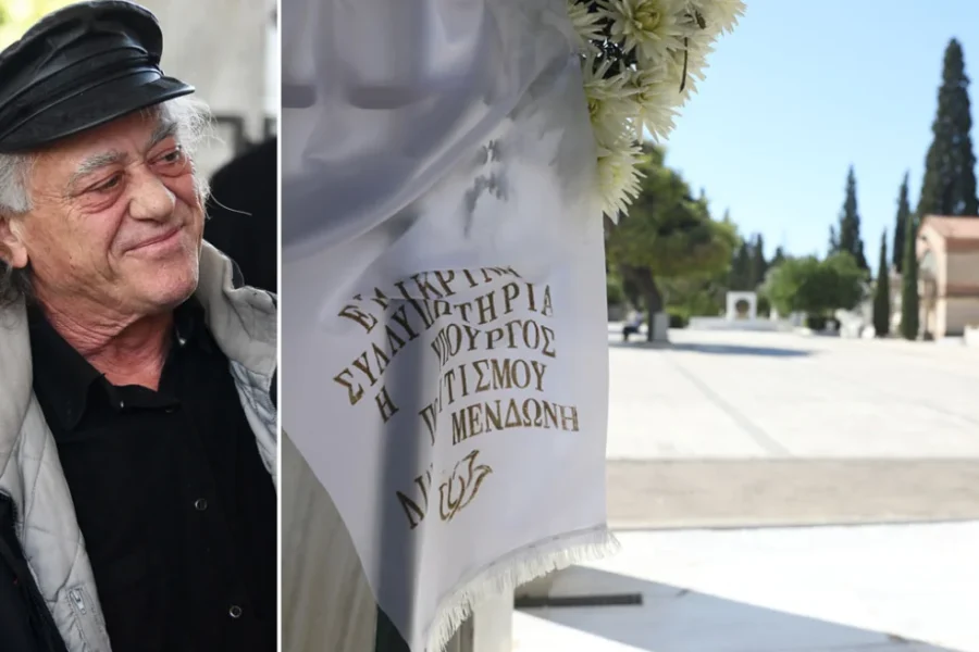 Φίλοι, συγγενείς και συνάδελφοι είπαν το τελευταίο αντίο στον Νίκο Καλογερόπουλο