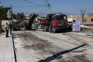 Σε πλήρη εξέλιξη οι εργασίες φρεζαρίσματος στο Ηράκλειο
