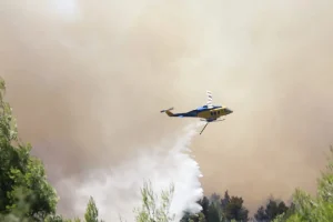 Συντριβή ελικοπτέρων στην Ψάθα: Καθηλώθηκαν όλα τα Bell μετά το δυστύχημα