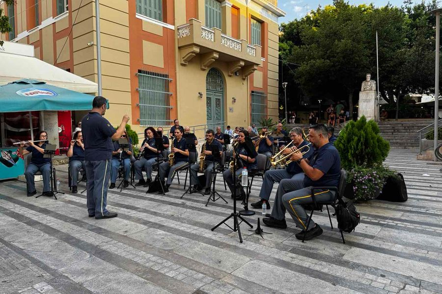 Στη Δικαιοσύνης η Φιλαρμονική του Δήμου Ηρακλείου