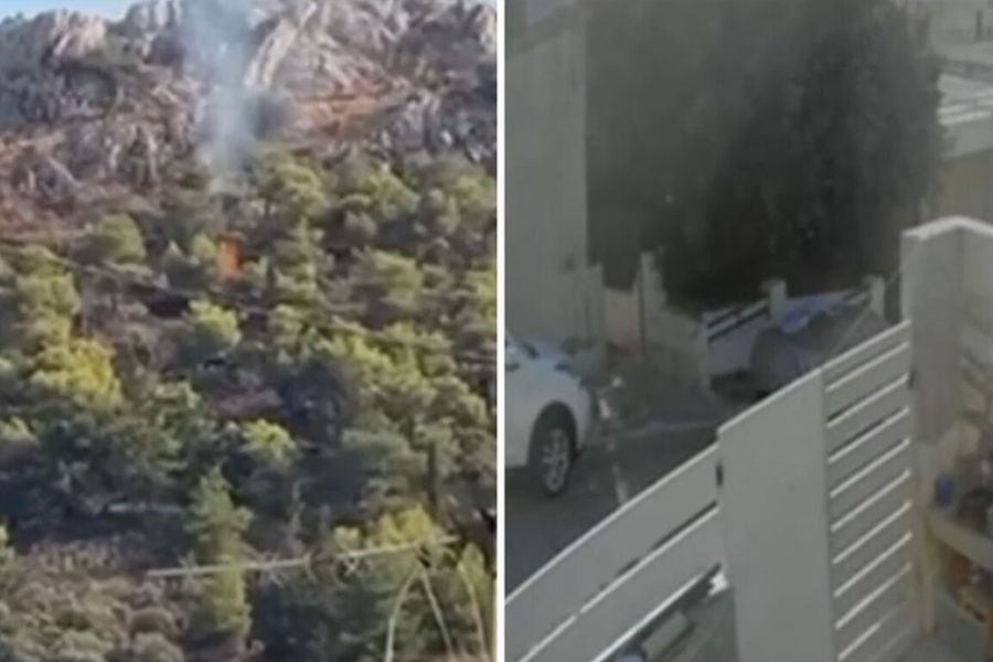 «Βοήθεια, έχει πάρει φωτιά μεγάλη!»: Βίντεο με τη δραματική έκκληση ανηλίκου λίγο μετά το ξέσπασμα της φωτιάς στον Προφήτη Ηλία της Σαλαμίνας