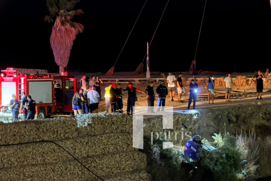 Συναγερμός στο Ηράκλειο: Πτώση Ι.Χ στον Γιόφυρο δίπλα από τη γέφυρα… “Καλατράβα” – Δεύτερο τροχαίο και στον ΒΟΑΚ (pics, vid)