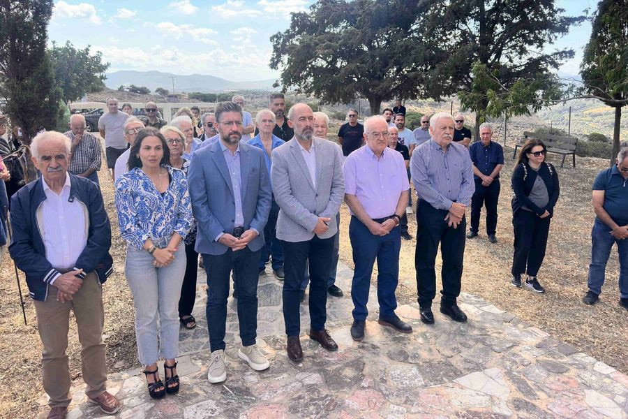 Τη μνήμη των 23 εκτελεσθέντων στο Γωνιανό φαράγγι τίμησαν ο Δήμος Μαλεβιζίου και ο Πολιτιστικός σύλλογος Καμαρακίου