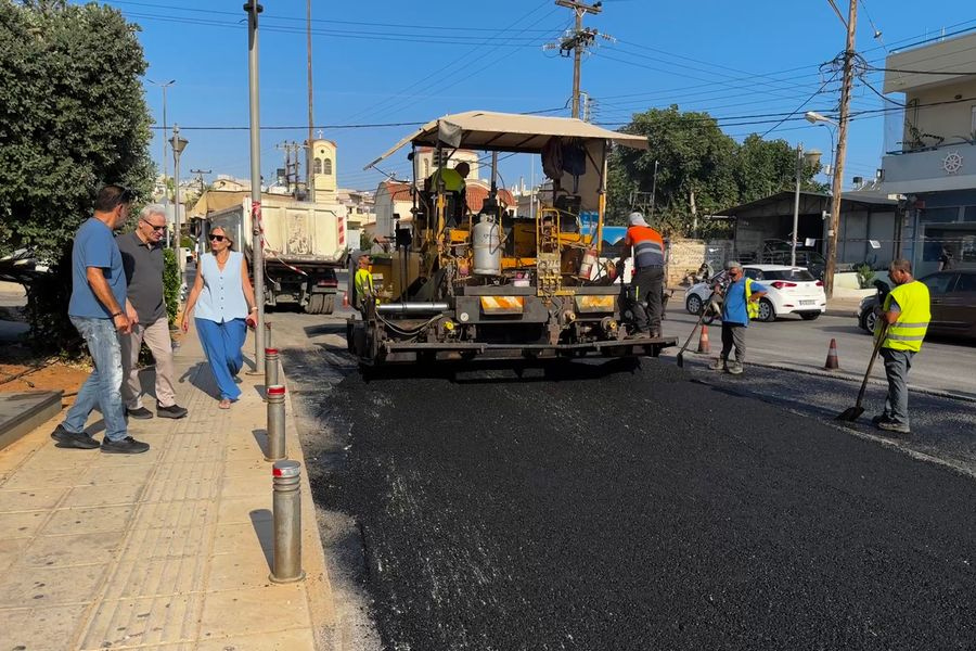 Ολοκληρώθηκε και η ασφαλτόστρωση της οδού Νάθενα